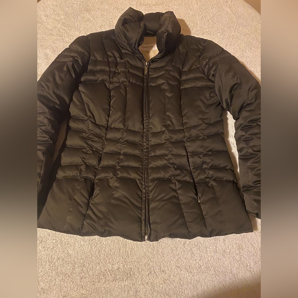 Calvin Klein Women’s Medium Fleece Line Puffer Jacket